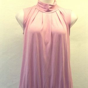 "Barbie PInk" Turtleneck Tank
